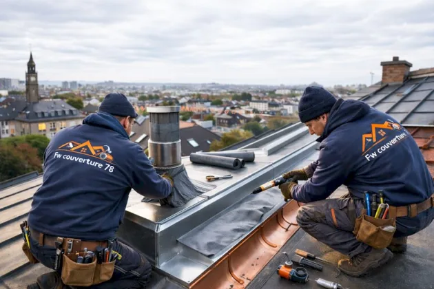 Réparation de fuite toiture Caudrot – Rénovation 33