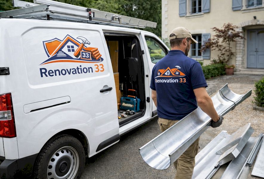 Travaux de zinguerie en Gironde (33) - Étanchéité toiture