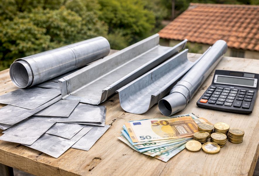 Réparation de fuite liée à la zinguerie - Intervention Gironde (33)