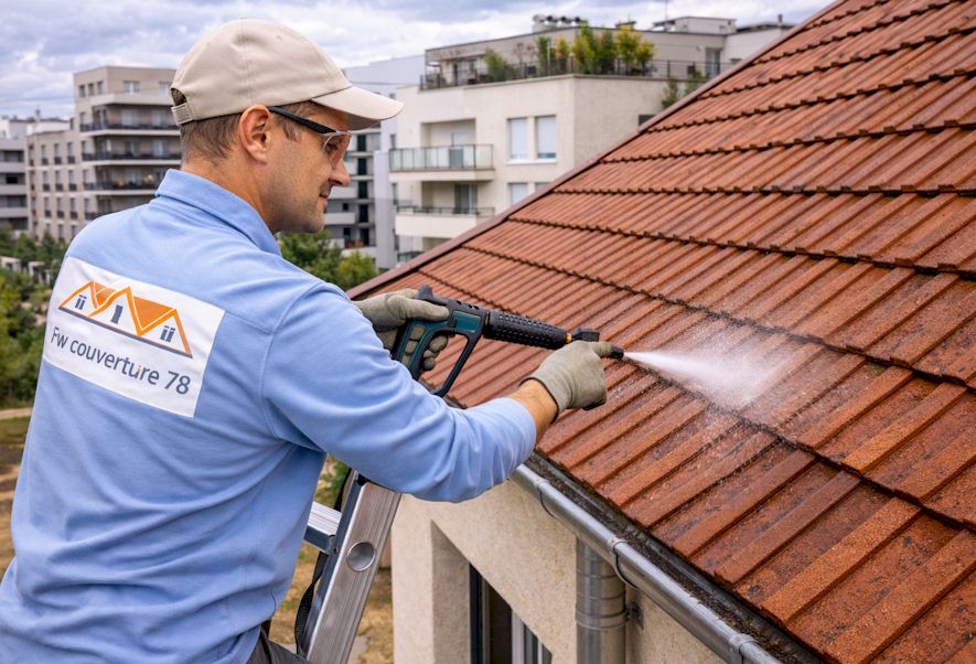 Prévenir les infiltrations grâce au nettoyage de toiture - Couvreur 78